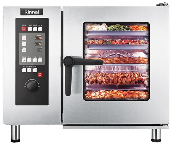 린나이 스팀 컨벡션 오븐 업소용 오븐 6단 가스식