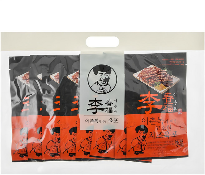 이춘복육포 비법 고소한 치즈육포, 30g, 8개