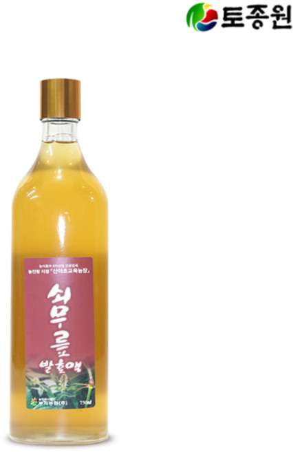 토종원 쇠무릎 발효액 750ml 청정 산골, 1개