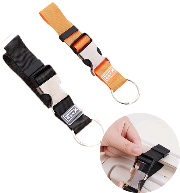 캐리어 보조가방 고정 벨트 여행용 캐리어 가방걸이 가방분실방지 수화물 벨트 가방버클