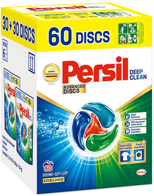 퍼실 디스크 캡슐세제 54개입 대용량 코스트코, 30개입, 2개