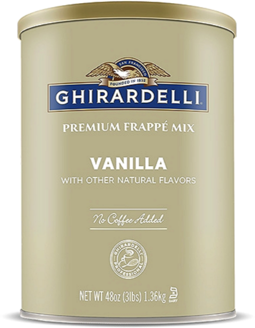 기라델리 바닐라맛 파우더, 1.36kg, 1개입, 8개