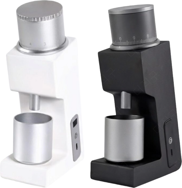 ITOP03 미니 전동 그라인더 무선 휴대용 원두 커피 분쇄기 충전식 캠핑, 블랙