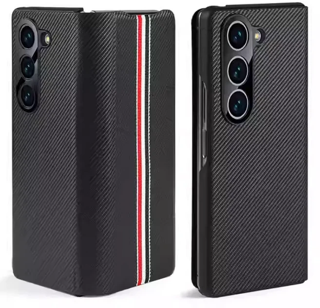 KEXMOO 갤럭시 z폴드 케이스 힌지보호 풀커버 가죽 슬림 케이스