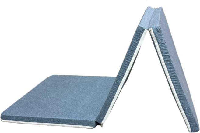 슬립존 3단 접이식 단단한 토퍼 매트리스