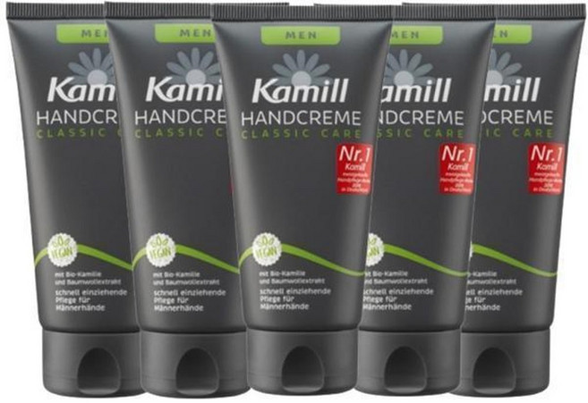 카밀핸드크림 앤 네일 맨, 75ml, 3개