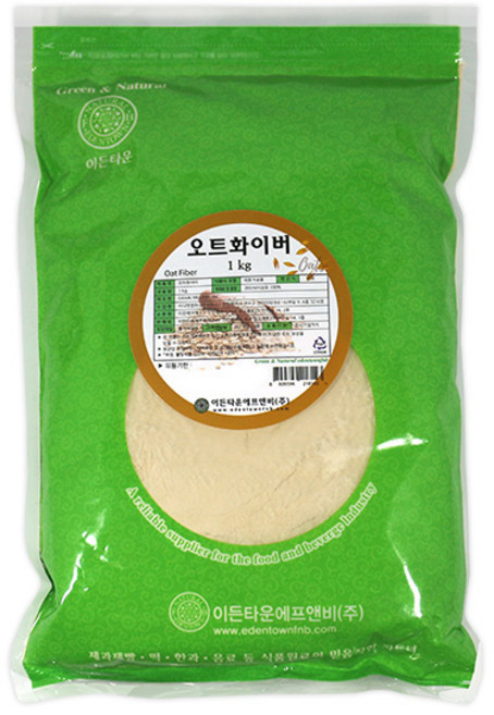 오트화이버 1kg 오트밀 분말 식이섬유 귀리, 1개