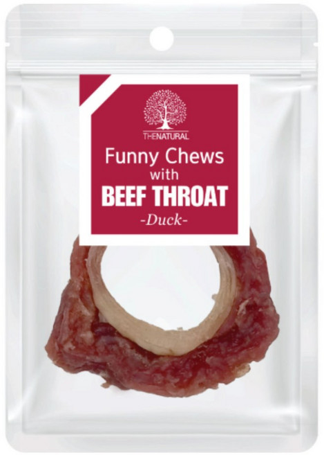 더내추럴 강아지 퍼니츄 소울대 링타입 S, 오리고기맛, 13g, 20개