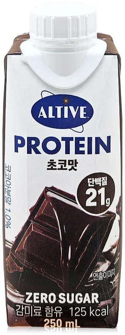 얼티브 비건 프로틴 초코, 250ml - 쿠팡