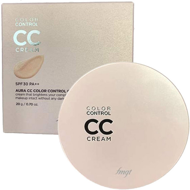 더페이스샵 fmgt 아우라 CC/씨씨 크림 20g 신형 (본품), 01호 화사한베이지, 1개