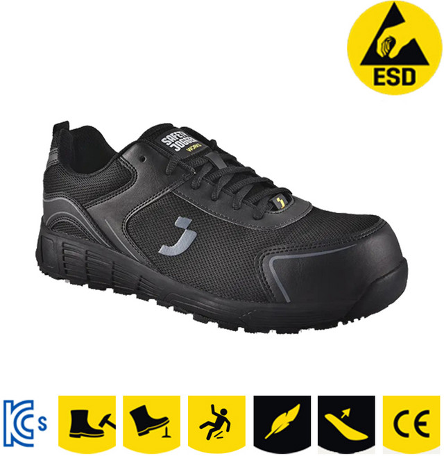 세이프티조거 ESD 정전기 방지 제전 안전화 작업화 방진 크린룸