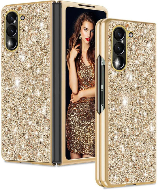 블랑진 루비샤인 갤럭시 Z폴드 반짝이 케이스