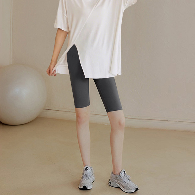 【顯瘦百搭】運動套裝女 瑜伽服 休閒套裝 運動服 健身服 短袖短褲兩件套 冰絲透氣 韓版時尚 法式甜美風 夏季運動必備