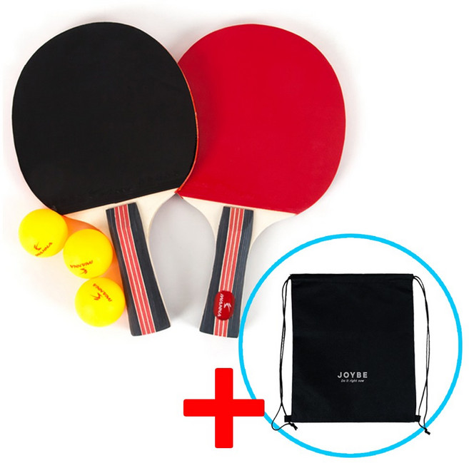 아이워너 쉐이크 3.0 탁구라켓 2p + 탁구공 3p, 1개