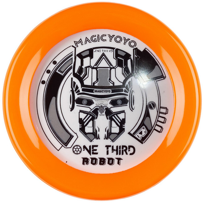 매직요요 D2 잘 올라오는 요요 초보자용 어린이 장난감 스포츠완구, 오렌지, 1개