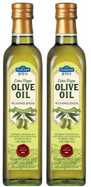 폰타나 올리브유 500ml_마라스카 2개, 500ml