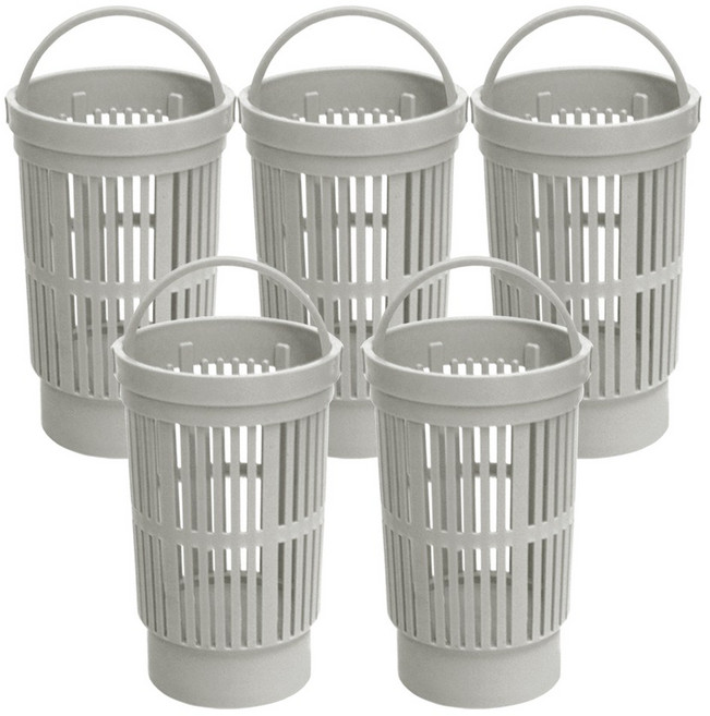 플라스틱 씽크망 C타입 대형, 5개, 1개입