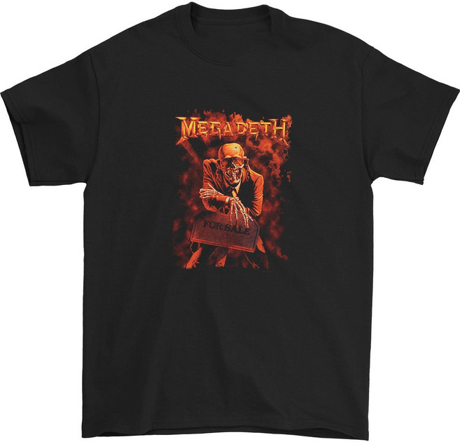 ROCKPANDA Megadeth Peace Sells 반팔티
