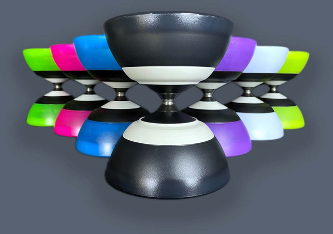 三鈴SUNDIA 進化五培系列 扯鈴 培林 G3五培鈴 黃色 含扯鈴木棍, 黃色, 含扯鈴木棍, 1套