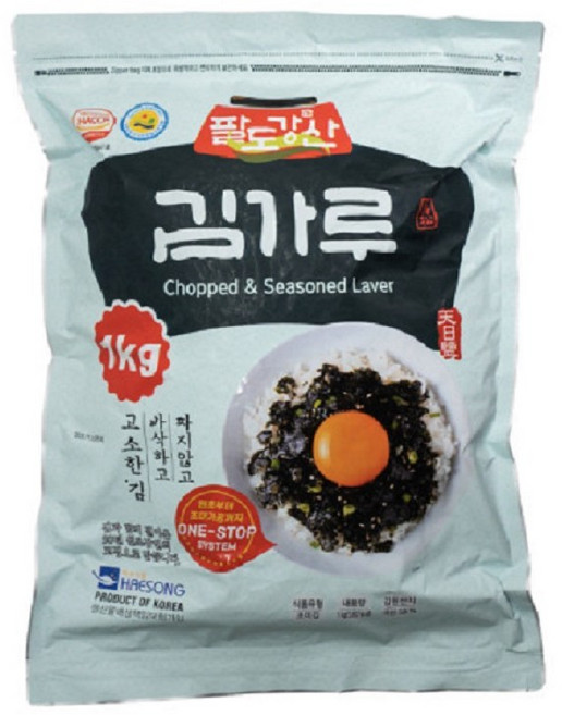 팔도강산 김가루, 2개, 1kg