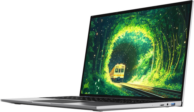 JUMPER 노트북 17.3인치 화면 대형 SSD 사무용 WIN11 home, 회색, MAX61604, 512GB, 24GB