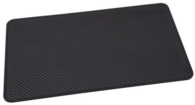 롤링페이퍼 차량용 논슬립 대형 패드, 블랙, 1개