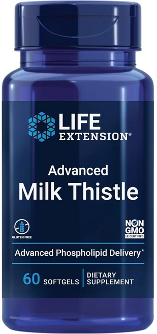 라이프익스텐션 어드벤스드 밀크시슬, 60정, 1개 - 쿠팡