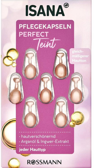 독일 이사나 ISANA Perfect complexion care capsules 퍼펙트 페이스 케어 앰플 세럼, 10개