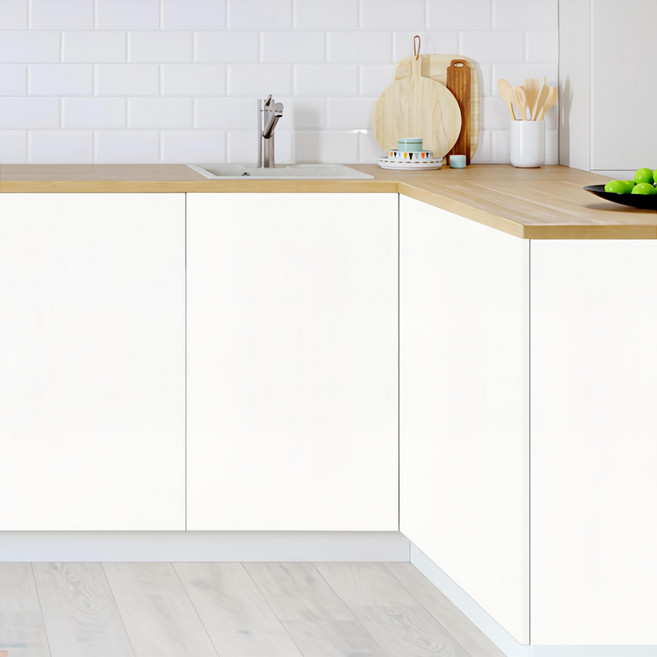 지엔홈 국내산 기포없이 붙이는 곰팡이방지 시트지, ADS-02 크림샌드