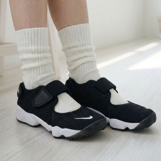 나이키 에어 리프트 여성 키즈 주니어 샌들 벨크로 조절 밴드 슈즈 신발주머니증정