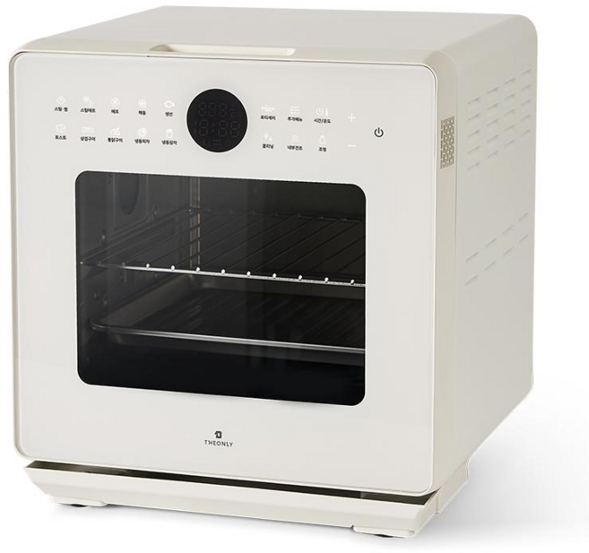 디온리 올스텐 스팀 에어프라이어 무연마제 고온자동세척 15L 대용량 오븐, NRS423CW, 크림화이트