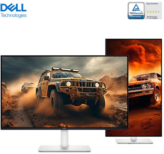 Dell S2725DS 27 모니터 QHD IPS HDMI DP 스피커 PIVOT /M, 68.4cm, 1. S2725DS
