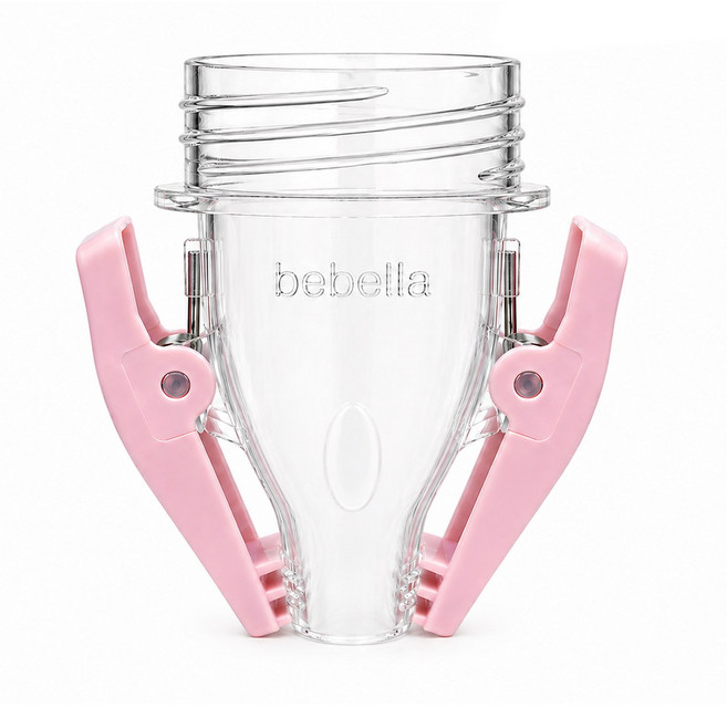 Bebella 스펙트라 시밀레 메델라 깔대기 호환 와이드형 유축클립, 혼합색상, 1개