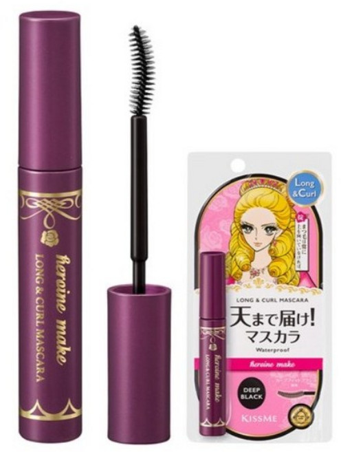 키스미 히로인메이크 롱앤컬 마스카라 EX 6g, 01 딥블랙 Deep Black, 1개