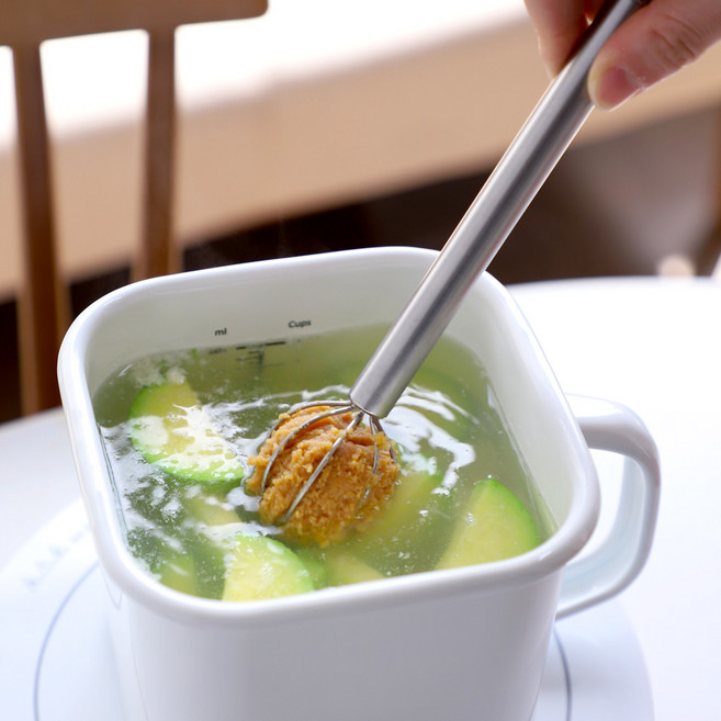 마틴 휘핑 올스텐 계량 거품기 된장 머들러 1p, 1개