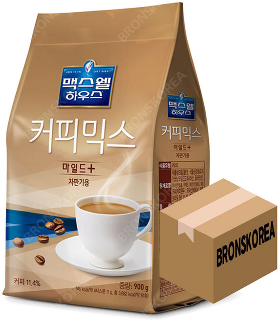 맥스웰하우스 마일드플러스 자판기용, 900g, 1개입, 12개