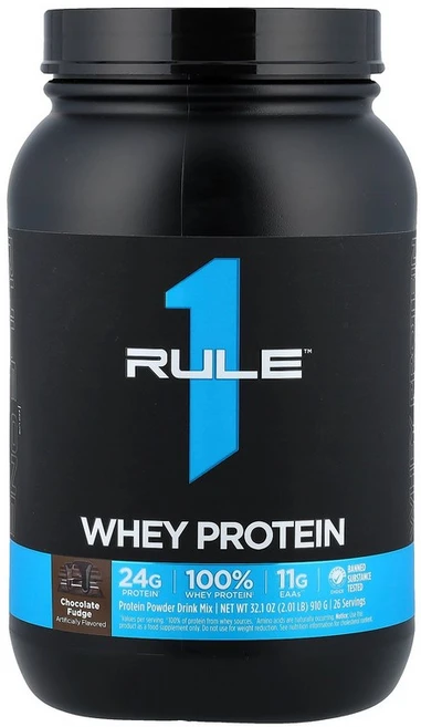 Rule One Proteins 유청 혼합물 단백질 파우더 드링크 믹스 퍼지 초콜릿 910g(2.01lb) Proteins (룰 원 프로틴), 910g, 1개 - 쿠팡