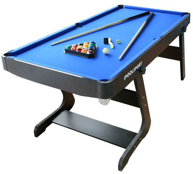 미니 당구대 가정용 포켓볼 테이블 실내 스탠드 다이, (블루) 125x64x75cm (전체세트)