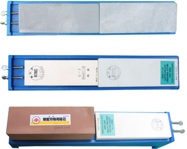 독수리 2단 숫돌 받침 칼블럭/칼연마/칼갈이