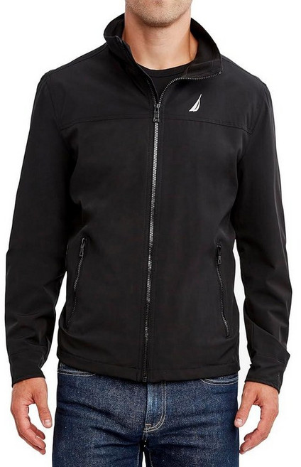 Nautica 남성용 골프 재킷 - 캐주얼 웨어 윈드브레이커 재킷 레귤러 빅 & 톨 사이즈 미드나이트 라지 276721