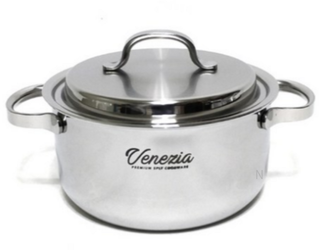 키친아트 베네치아 IH 통5중 전골냄비, 실버, 1개