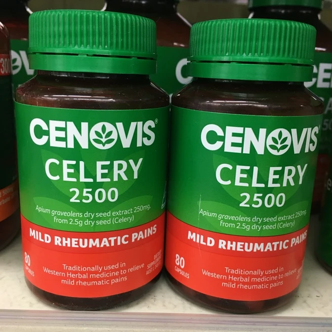 세노비스 셀러리 Cenovis Celery 2500, 80정, 2개 - 쿠팡