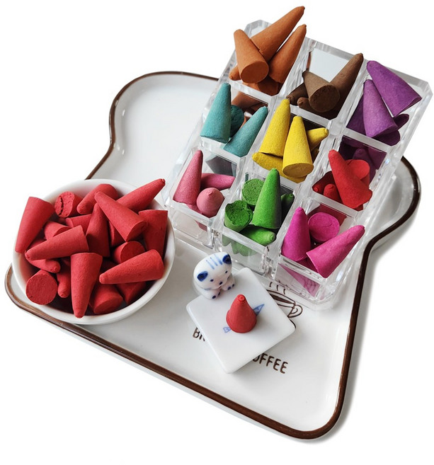 태양아로마향 인센스 콘향 9종 180개(+20개) 향받침, C