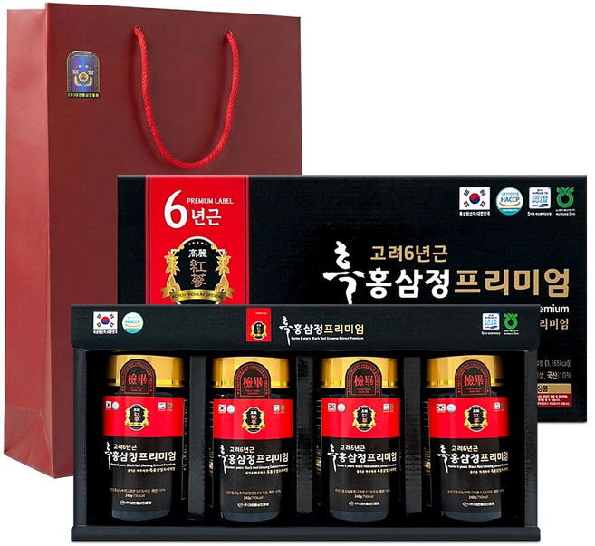고려6년근 흑홍삼정 프리미엄, 1개, 960g