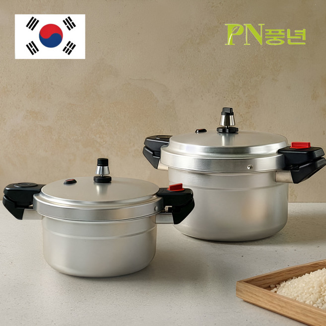 26년형 풍년 손주물 압력솥 국산 가정용 대용량 압력밥솥 가마압력솥, 손주물 4인용, 1개, 3L