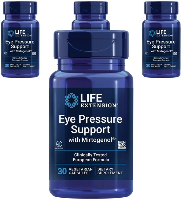 라이프익스텐션 아이 프레셔 써포트 머토제놀 베지테리안 캡슐, 30개입, 4개, 30정 - 쿠팡