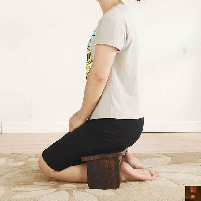 종교용품 좌식의자 기도의자 바닥 성당 묵상용, 중량 소파 다리 접이식