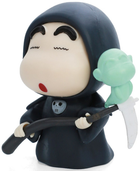 짱구저승사자 피규어 인테리어 장식품 프라모델 신짱구 할로윈데이 장난감 P615, 1개