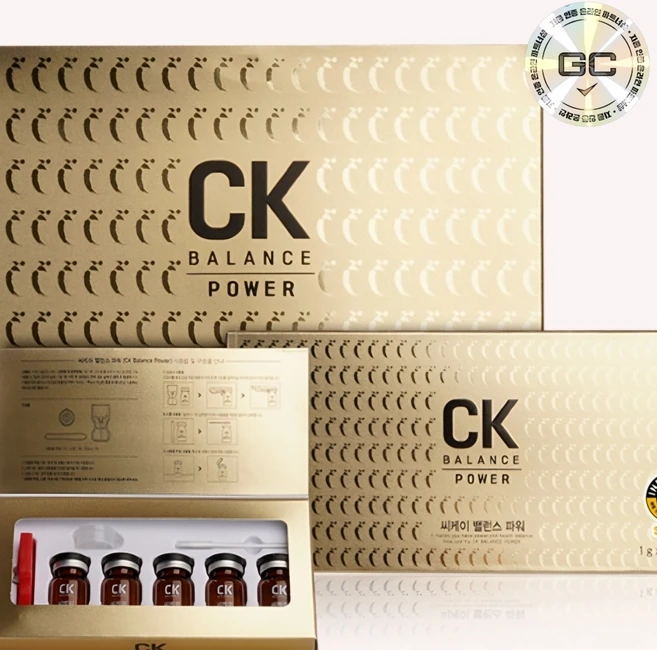지쿱 CK 밸런스 파워 (인삼) 5Vial 와우!, 1g, 5개 - 쿠팡