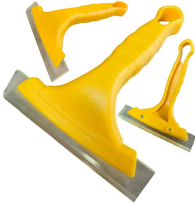 鯨魚網購 隔熱貼 玻璃貼 汽車玻璃貼膜, 1個, 加厚(牛筋刮板)耐用柔韌性好